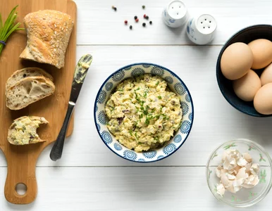 Miniatura: Zrobiłam pastę jajeczną z przepisu...