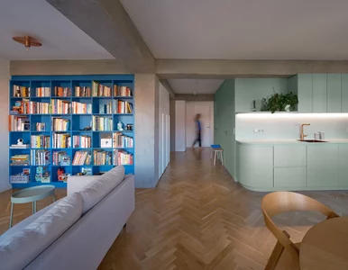 Miniatura: Usunęli niemal wszystkie ściany w bloku z...