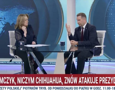 Miniatura: Zaskakująca reakcja dziennikarki na...