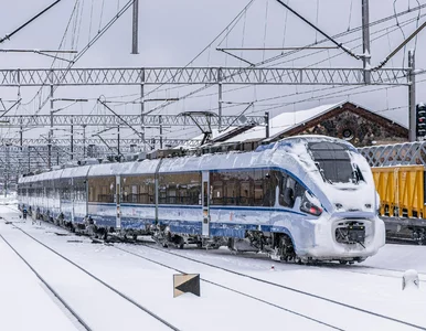Miniatura: Ogromne opóźnienia pociągów w czasie zimy....