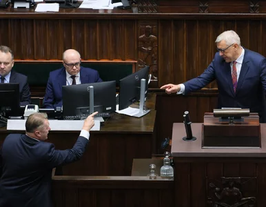 Miniatura: Awantura po wystąpieniu Romana Giertycha....