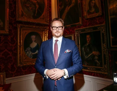 Miniatura: Książę Lubomirski ogłosił ważną nowinę....