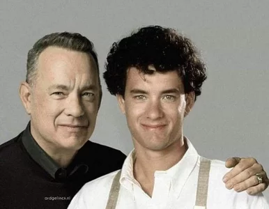 Miniatura: Tom Hanks obejmuje... Toma Hanksa?...