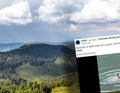 Miniatura: Nagranie z Tatr wywołało burzę w sieci....