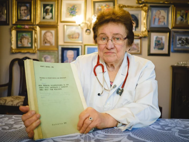 To ona w czasach komuny leczyła dzieci na ołowicę. Władze zablokowały jej karierę