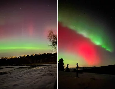 Miniatura: Byłam pewna, że to Norwegia. Zdjęcia zorzy...