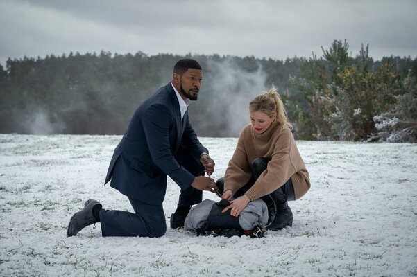 Miniatura: „Znowu w akcji”. Cameron Diaz i Jamie Foxx...