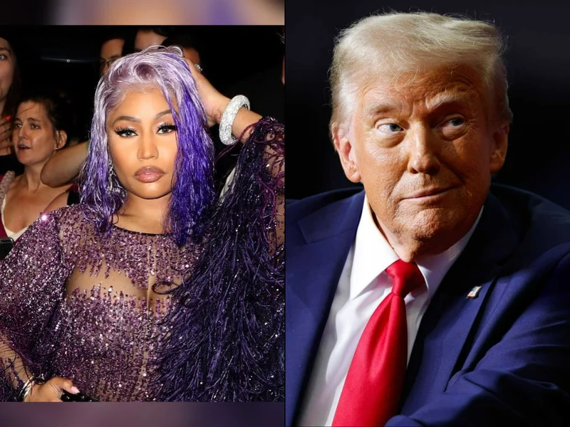 Nicki Minaj słodzi Trumpowi. Biały Dom prezentuję Złotą Kartę raperki