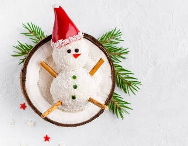 Miniatura: Znasz tego kokosowego bałwanka? Robię go...