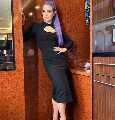 Miniatura: 36-letnia Kelly Osbourne, piosenkarka,...