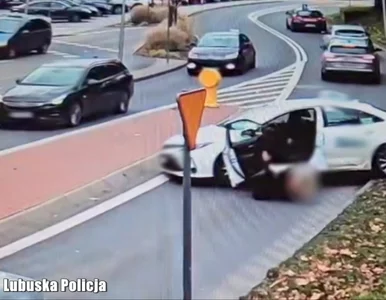 Miniatura: O krok od tragedii przed dworcem PKP....