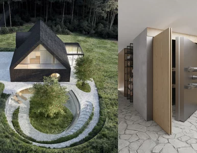 Miniatura: Z zewnątrz sielski dom, pod ziemią –...