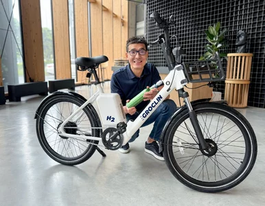 Miniatura: Rower przyszłości napędzany wodorem!...