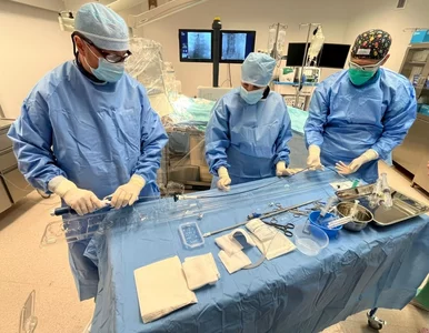 Miniatura: Pierwsza tego typu operacja w regionie....