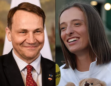 Miniatura: Sikorski rzucił wyzwanie Świątek. Wymowne...