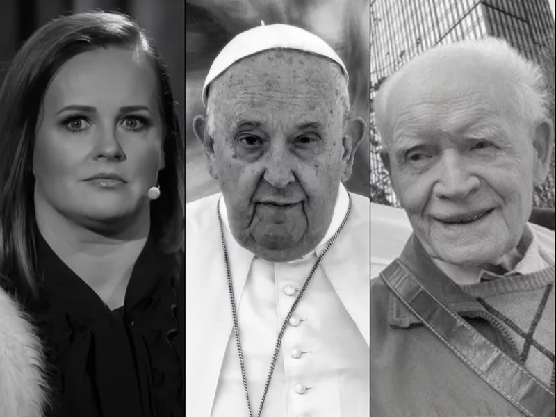 Papież Franciszek, Strzembosz, Kołaczkowska. Rok 2025 przyniósł lawinę pożegnań