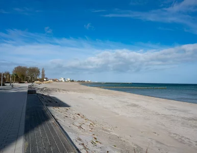 Miniatura: Kuszące uzdrowisko nad Bałtykiem. Plaża z...