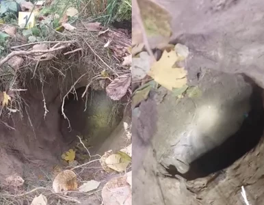 Miniatura: 30-metrowy tunel na granicy z Białorusią....