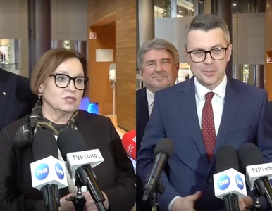 Miniatura: Zamieszanie na konferencji PiS....