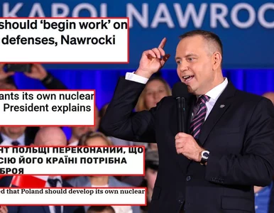 Miniatura: Głośno po słowach Nawrockiego. O sprawie...