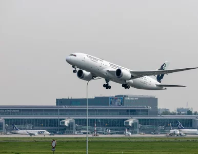 Miniatura: Wielki pożar w pobliżu Lotniska Chopina....