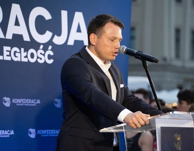 Miniatura: Kandydat Konfederacji wziął winę na...