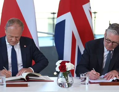 Miniatura: Tusk i Starmer podpisali traktat. Nowy...