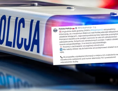 Miniatura: Tajemnicze obiekty spadły na teren Polski....