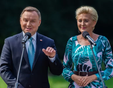 Miniatura: Taka jest prywatnie Agata Duda. Uwagę...