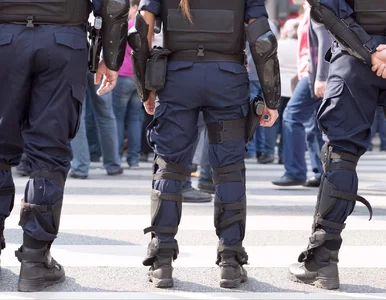 Miniatura: Akcja służb przed sklepem znanej sieci....