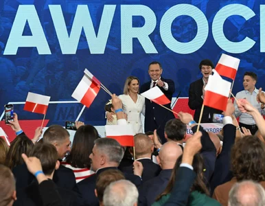 Miniatura: Wyniki exit poll. Tak zareagował Karol...