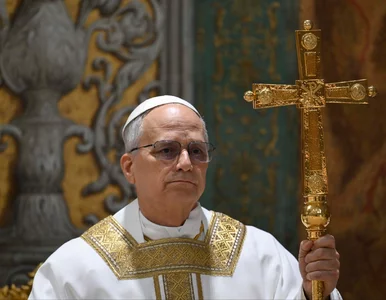 Miniatura: Msza inaugurująca pontyfikat papieża Leona...