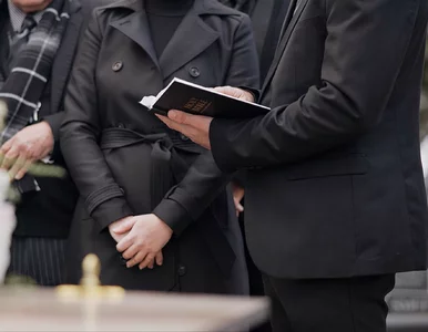 Miniatura: Pogrzeb ofiar Tadeusza D. Wzruszające...