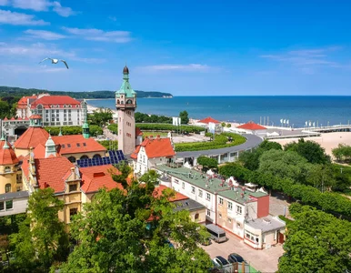 Miniatura: Nowy punkt widokowy nad Bałtykiem. To...