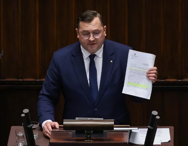 Miniatura: Wicepremier nazwał wniosek PiS „jawną...