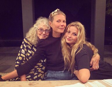 Trzy pokolenia na jednym zdjęciu. Gwyneth Paltrow spędziła 47. urodziny...