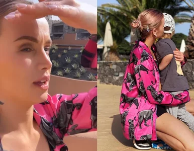 Miniatura: Maffashion chwali się wakacjami z synem....