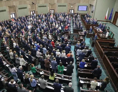 Miniatura: Niespotykana atmosfera w Sejmie....