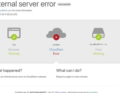Miniatura: Ich globalna awaria sparaliżowała pół...
