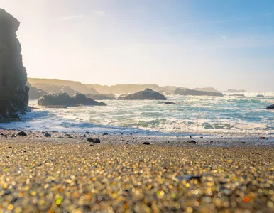 Miniatura: „Szklana plaża” robi wrażenie na...