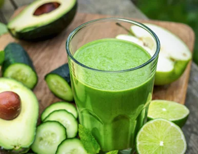 Miniatura: Upał nie odpuszcza? Ten zielony koktajl...