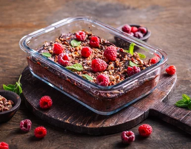 Miniatura: Brownie robię bez grama mąki i dodatku...