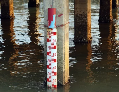 Miniatura: Gwałtowny wzrost poziomu rzek. IMGW bije...