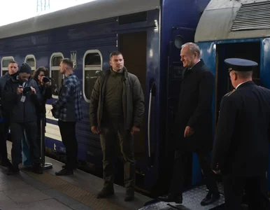 Miniatura: Tusk w jednym wagonie, pozostali przywódcy...