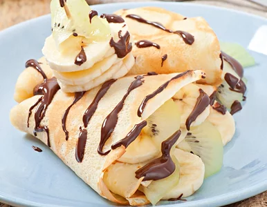 Miniatura: Rozpieść się już od rana. Te naleśniki to...