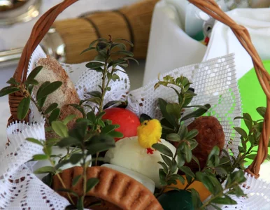 Miniatura: Zajrzał do święconki i aż zbladł. Tyle...