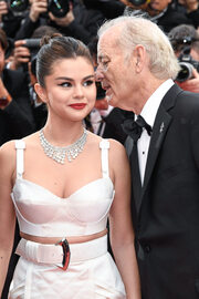 Bill Murray i Selena Gomez podczas festiwalu filmowego w Cannes