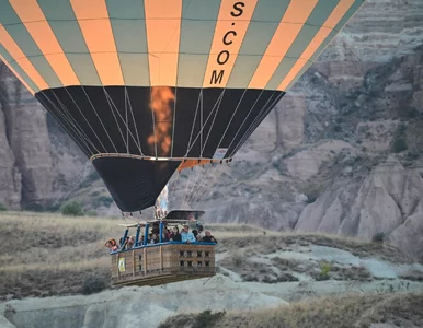 Miniatura: Tragiczny wypadek podczas lotu. Balony z...