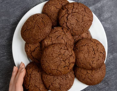 Miniatura: Te fit ciasteczka brownie to jakiś obłęd....