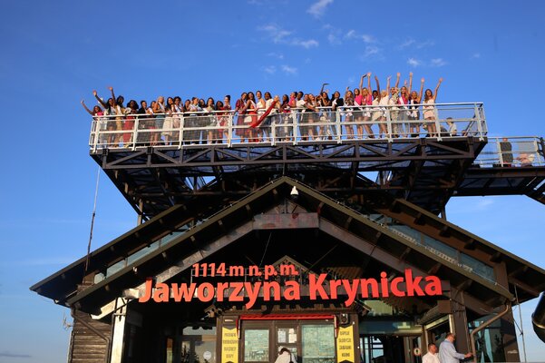Miniatura: Zgrupowanie finalistek konkursu Miss...